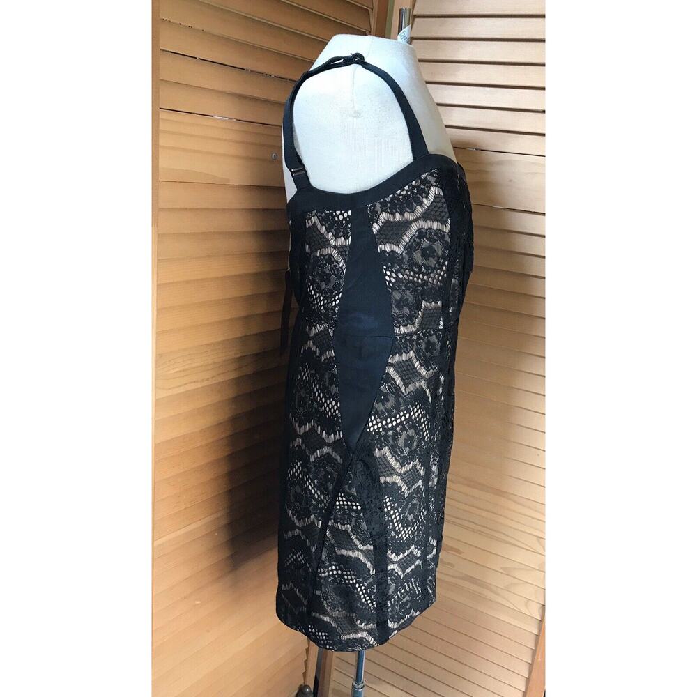 RAG & BONE Dress Size 6 Corset Silk Lace Sheer HADLEIGH Black whimsigoth goth - Picture 2 of 3
